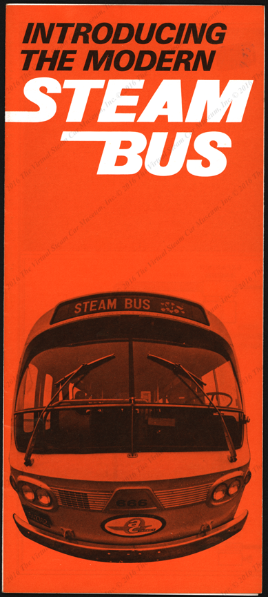 A. C. Transit Steam Bus Brochure, Oakland, CA, ca: 1970