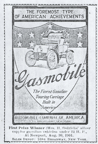 Automobile Company of America, Conde Collection, Automobile Topics, January 18, 1902, Photocopy, Conde Collection