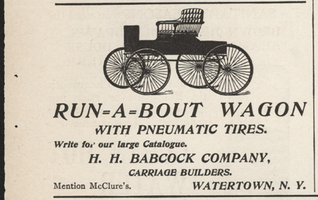 H. H. Babcock Company, Watertown, NY, Magazine Advertisement, ca: 1900