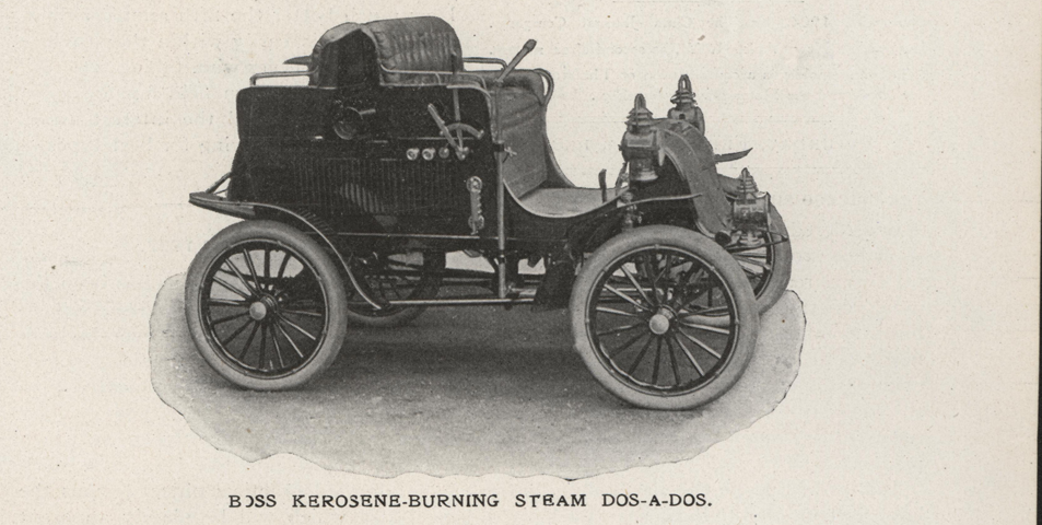 Boss Knitting Machine Works, Magazine Article, The Automobile, February 13, 1905, p. 209.  Conde Collection.
