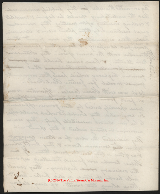 Boston Steam Coach, Wasington Parker Gregg, ca: 1840, Opposition