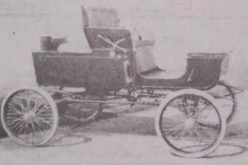 George C Cannon Race Car, 1901, from Early American Automobiles Web Site, Source Unknown
