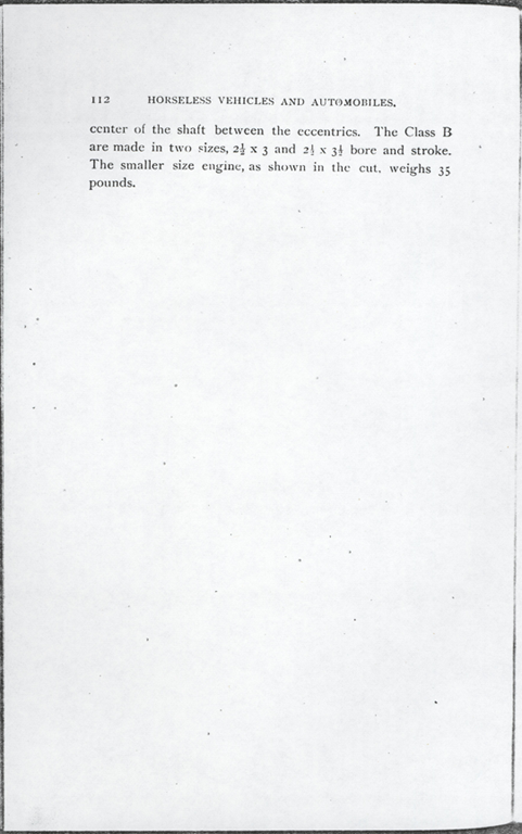 Clark, Edward S., Steam Car, Article in Gardner D. Hiscox 1900 book John A. Conde Collection