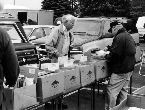 John Conde, Packard Meet, Perrysburg, OH, 1990s, Photo by Stuart R. Blonds