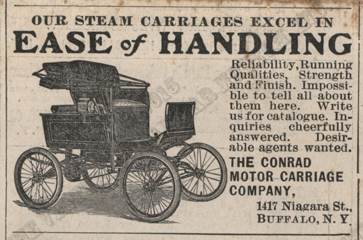 Contad Motor Carriage Company, May 17, 1902 Scientific American.