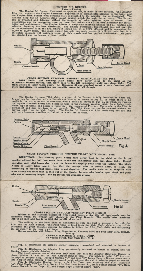 Cruban Machine & Steel Corporation, May  12, 1924, six-fold brochure, pp.  07 - 09
