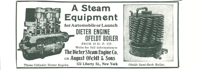 Dieter Steam Engine Company Advertisement, Clymer, p. 71