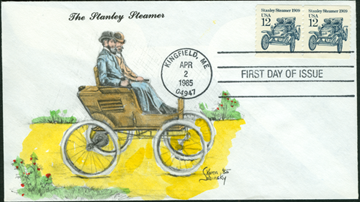 12 Cent Stanley First Day Cover Karen Sabinsky