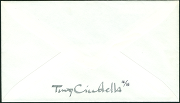 12 Cent Stanley FDC Tiny Cindell