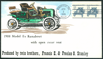 12centstanleysteamcar First Day Cover