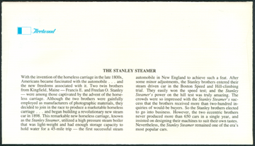 12centstanleysteamcar First Day Cover