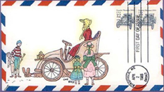 12 Cent Transportation Coil First Day Cover