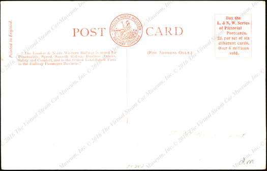 Foden Steam Wagon, Edwin Fodin, Sons & Company, Postcard, L & NW Steam Goods