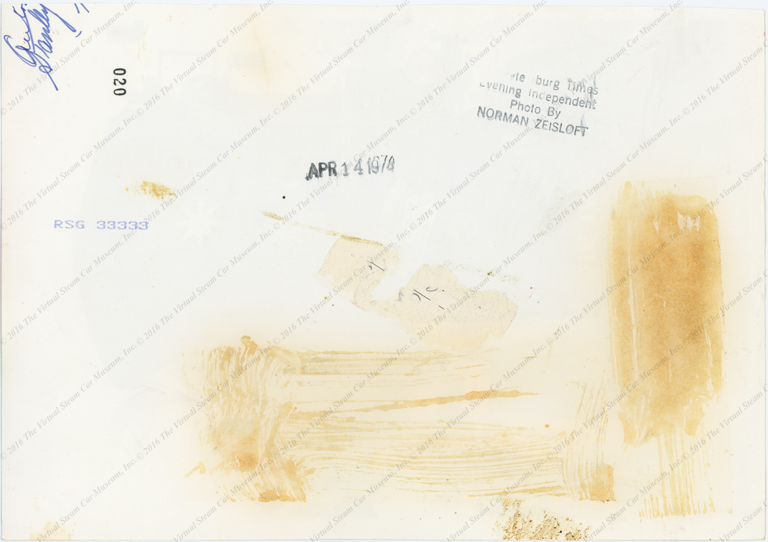 Edwin Foden, Sons & Company, Press Photograph, 1925, July 24, 1969 around the world tour press photograph