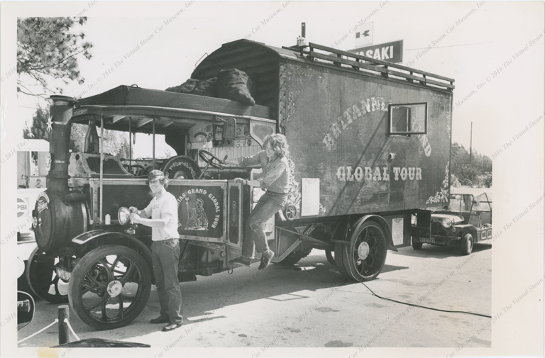 Edwin Foden, Sons & Company, Press Photograph, 1925, July 24, 1969 around the world tour press photograph