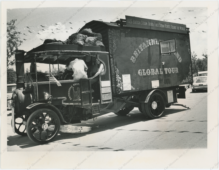 Edwin Foden, Sons & Company, Press Photograph, 1925, July 24, 1969 around the world tour press photograph