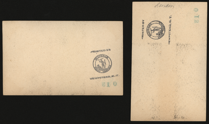 Foden Steam Wagon, London Snapshot, ca: 1920 Reverse