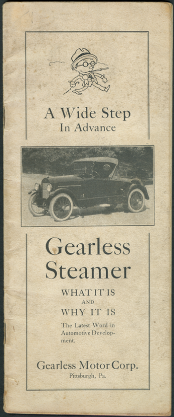 Gearless Motor Corporation Trade Catalogue, January 1922