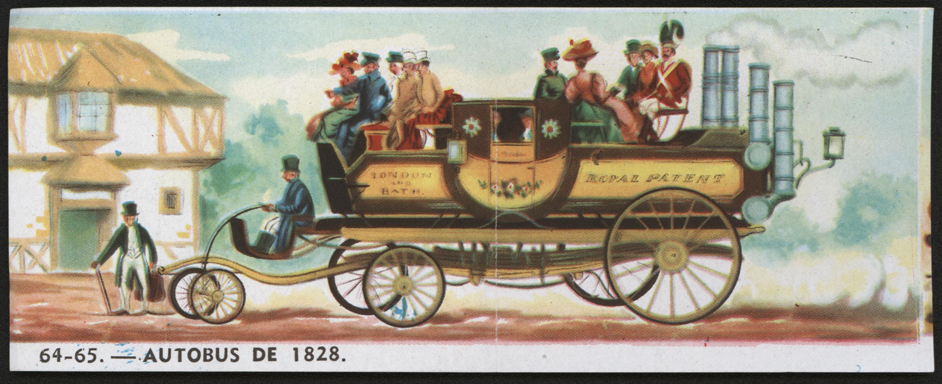 Goldsworthy Gurney Steam Carriage  Gum Card