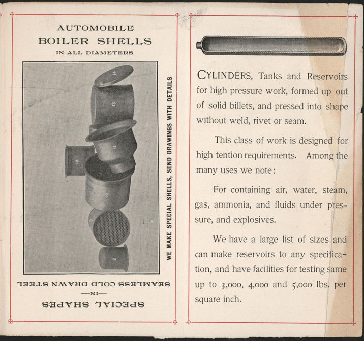 Janney, Steinmetz, & Company, 1901 Brochure, Steam Car Boilers, p. 4