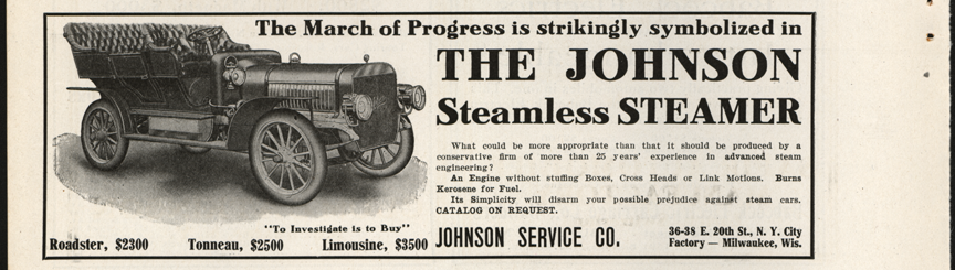jJohnson Service Company, December 5, 1907, Motor Magazine, page 236.