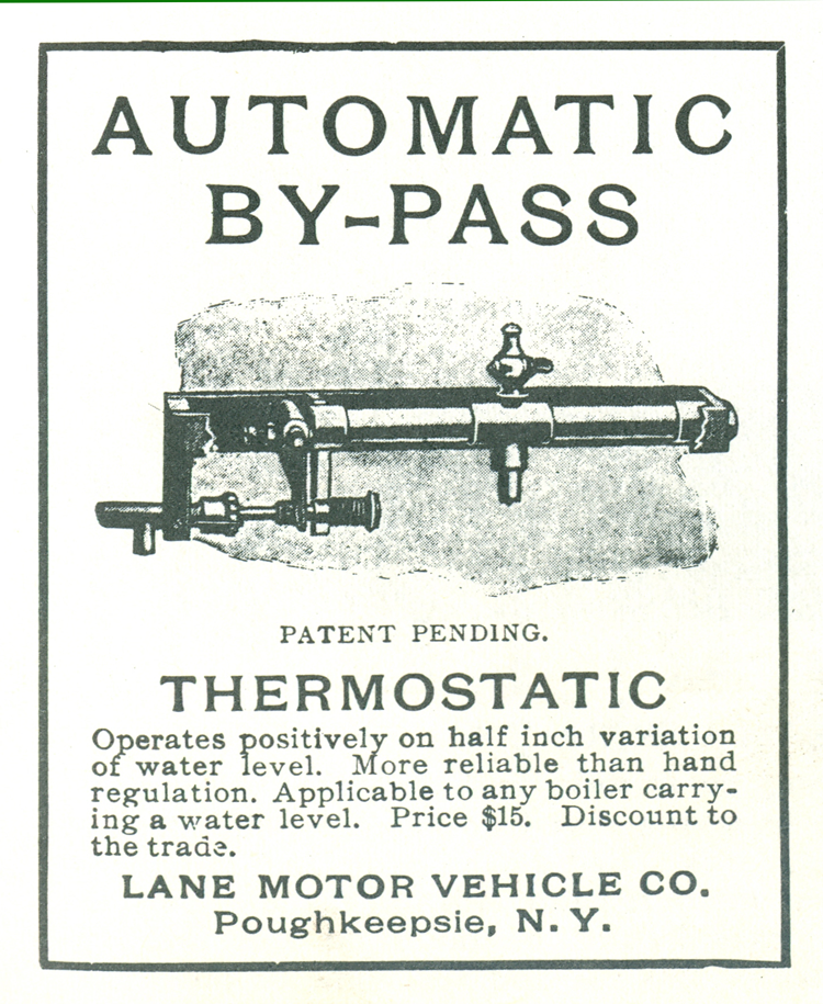 Lane Automatic Shut Off, Floyd Clymer's Steam Car Scrapbook, p. 67