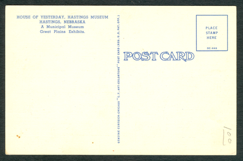 Milwaukee Automobile Company, Albert M. Brooking, Postcard, Reverse