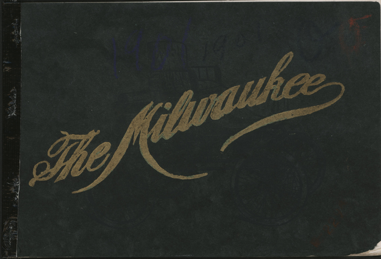 Milwaukee Aubomobile Company, 1901 Trade Catalogue, Conde Collection.