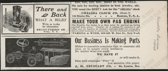 J. H. Neustadt Company, January 25, 1905, Scientific American, Conde Collection.