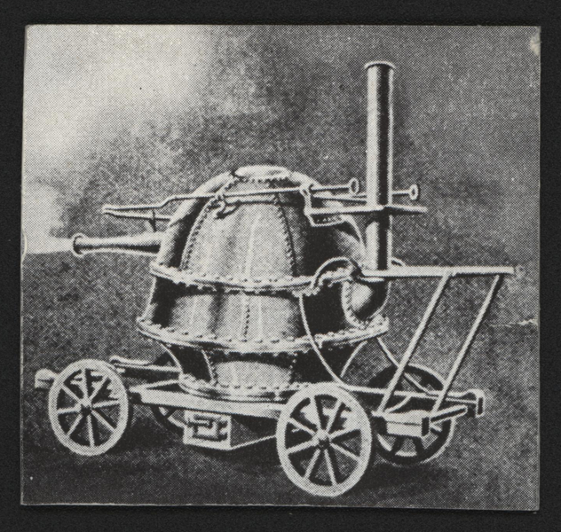 Issac Newton Steam Car