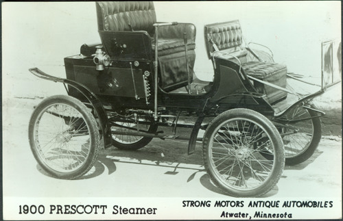 Prescott Automobile Manufacturing Co, Strong Motors Antique Automobiles, Atwater, Minnesota