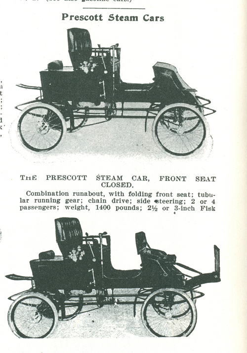 Prescott Automobile Manufacturing Co, Floyd Clymer p. 48