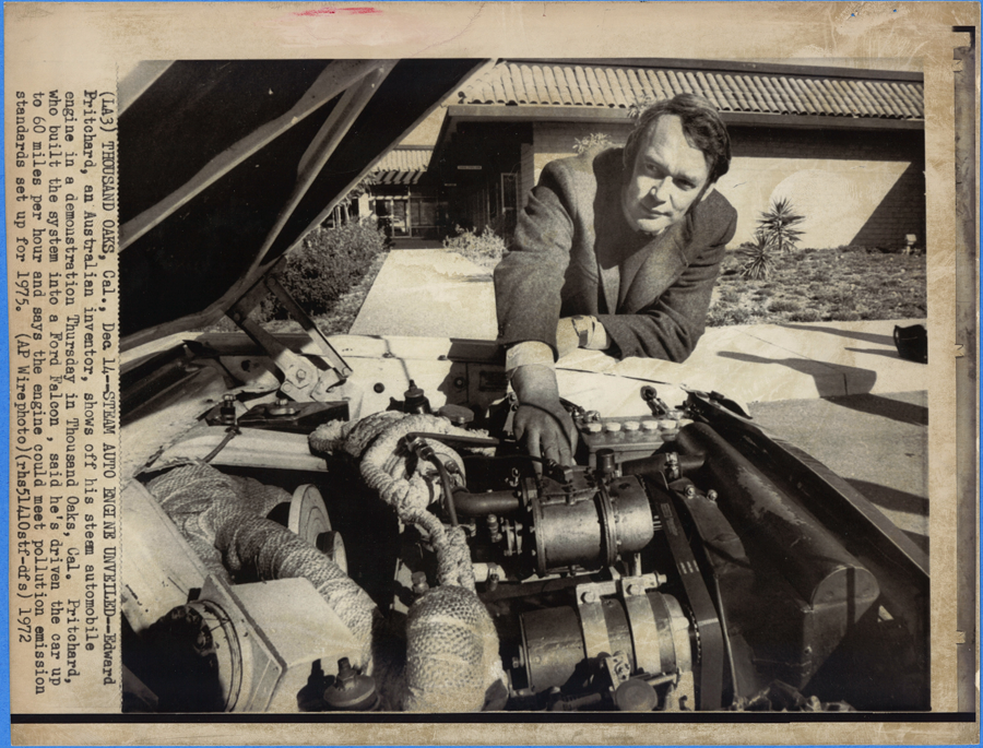 Pritchard Steam Power Pty. Ltd. Press Photograph 1972