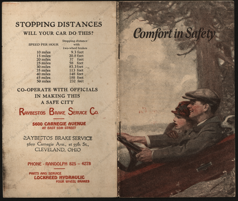 Raybestos Brake Service Company Trade Catalogue, June  1925, Lockheed Hydraulic Brakes