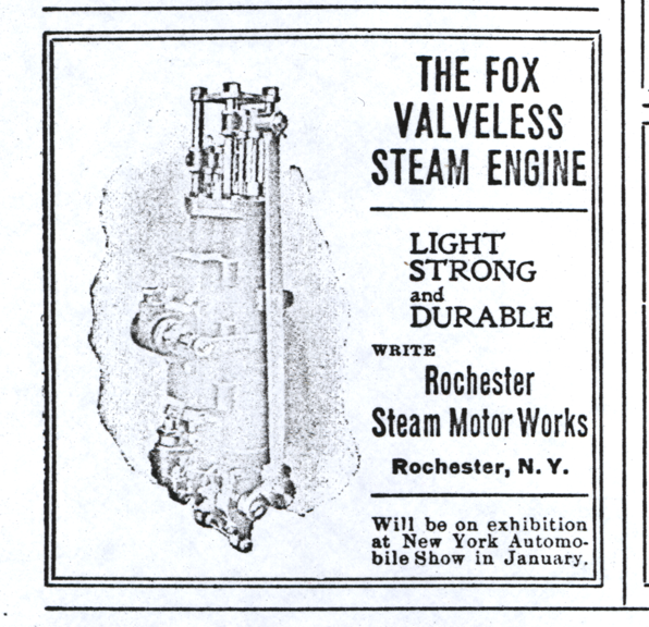 Rochester Steam Motor Works, The Automobile, January 3, 1903, Conde Collection Photocopy