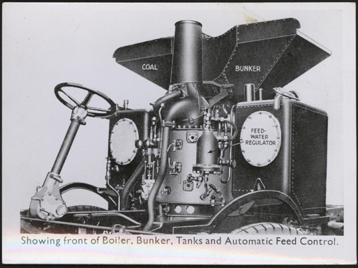 Sentinel Waggon Works Photograph, Coal Feeding Mechanism for Steam Trucks, ca: 1945 - 1950