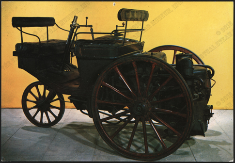 Serpollet Tricycle, 1888, Musee National Des Techniques, Modern Postcard Front