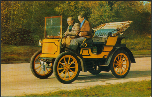 1900  Gardner-Serpollet 5 hp car under steam