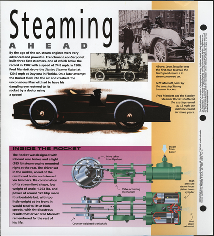 The International Masters Publishers printed 1998 Collector Sheet as part of its Hot Cars series p. 3