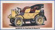 Ching & Company cigarette card, 1902 Serpollet, Front