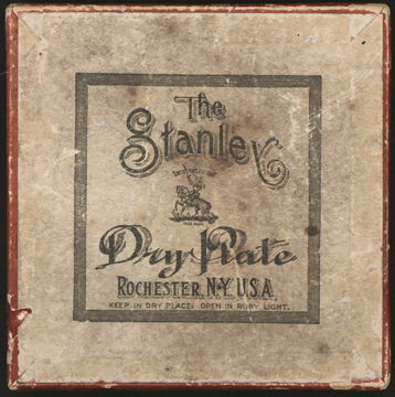 Stanley Dry Plate Company box, Rochester, NY. ca: 1904 - 1910 3 1/2 x 3 1/2, unopened