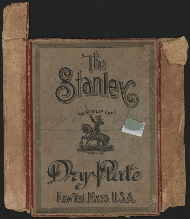 Stanley Dry Plate Negative Box, Newton, MA