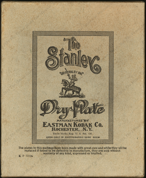 Stanley Dry Plate box, 4" x 5" Eastman Kodak Company