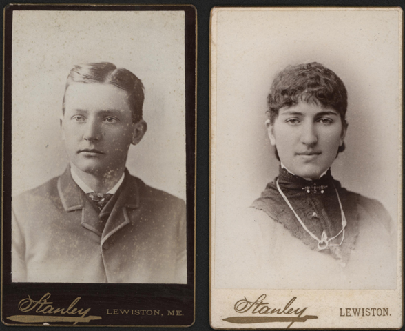 Stanley Photograph, Lewiston, ME Studio, ca: 1885