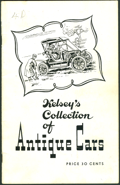 Kelsey's Collection of Antique Cars, Camdenton, MO, April 1955