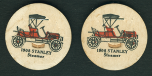 Stanley Steam Car Milk Bottle Tabs