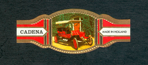 Cigar Label Stanley Steam Car