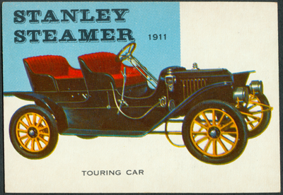 Stanley Steam Car Card