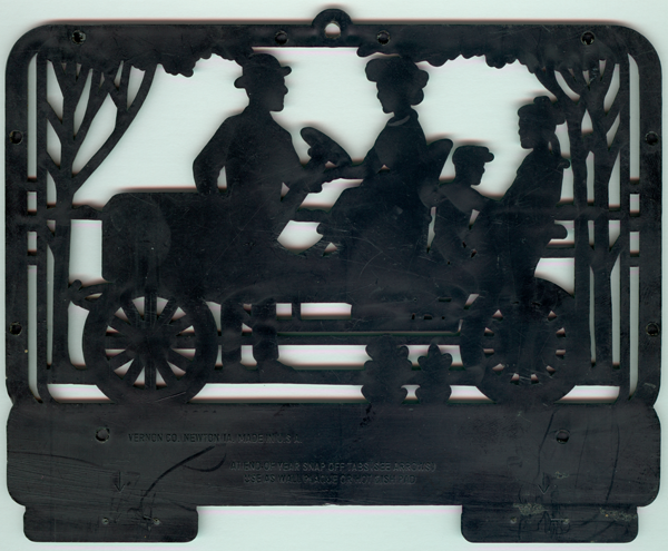 1908 Stanley Steam Car Calendar Topper, Vernon Company, Newton, IA