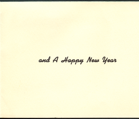 Stanley Steam Car Christmas Card